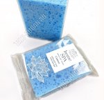 Губка-мочалка массажная, прям 13х10 h4см 