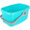 Ведро прям, 12л бирюза (38х23 h19см) с мерн.дел (8) 
