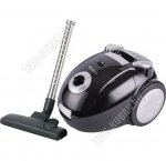 Пылесос 2400Вт. мощность всасывания 400Вт. пылесборник 2,0л.(мешок) 5-ступенчатая фильтраця, цвет черный/серый