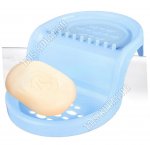 Мыльница на ванну,2-х ярусн L22х15,5 h8см 