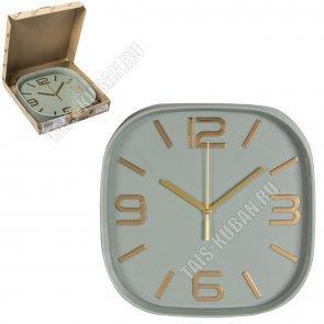 Часы (пластик/стекло) квадрат (29х29см) 