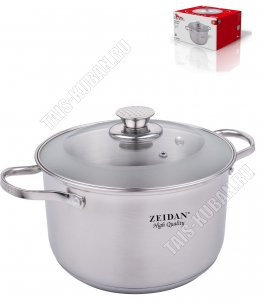 Standart Кастрюля 6,6л d24см,ф.цилиндр (6) 