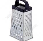 Терка 4-х гран,h20см,нерж.сталь,черн.пласт.руч.