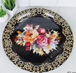 Поднос (эмалированное покрытие) круглый d40см 