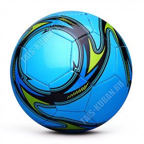 Мяч футбол d22см ПВХ, цв.