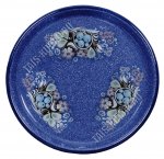 Голубика синий в крапинку Тарелка 0,5л d24см (16)