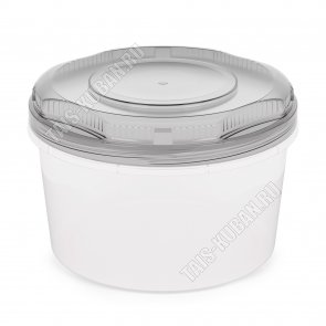 Контейнер кругл 1,5л винт.крышка (d16 h11см) (12) 