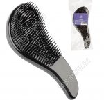 Расческа для волос (18,5х7,5см) форма капля, черный (20).