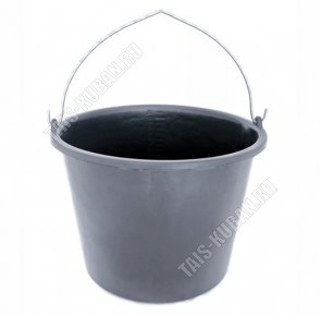 Ведро строительное круглое 12л. микс 