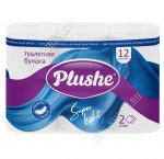 Туалетная бумага 2-х сл.,12шт по 14м в упак.белый 