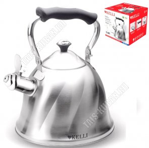 Чайник нерж 3,0л свисток (12) 