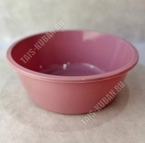 Таз кругл.  8,0л (d35 h10см) св.чернич (10) 