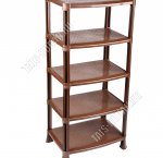 Этажерка д/обуви 5-х секц (51х35 h101см) мокко  (4)