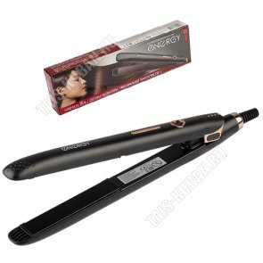 Выпрямитель для волос, алюминиевые 35Вт пластины, цвет черный (12) 