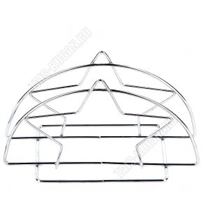 Салфетница полукруг.(13,5х6 h7см) 