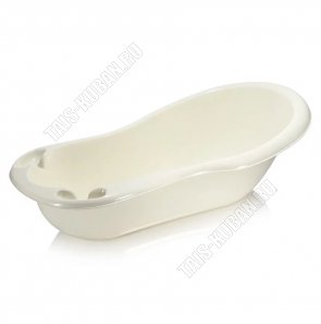 Ванночка детская 40л молочный (95х49 h25см), Эльф (10) 