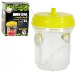 Ловушка подвесная (9,5х13см) пластик банка д/приманки,винтов.крыш HELP (12)