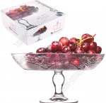 Блюдо на ножке LACY п/у d30см h12см, с бортами