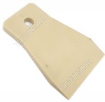 Шпатель резиновый 60мм белый 3080079 (1/5)