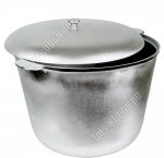 Казан конический 100л d65 h45см с крышкой (2) 
