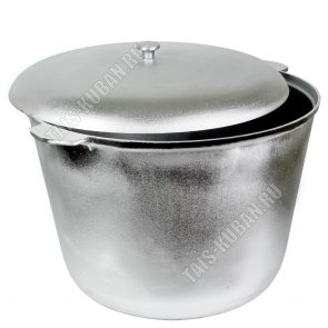 Казан конический 100л d65 h45см с крышкой (2) 