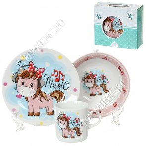 Набор (фарфор) 3пр 