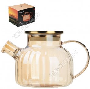 Чайник заварочный 1,0л (стекло) 