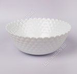 White Салатник d25см 1,2л, рельеф 