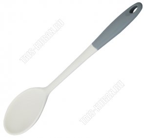 Silicone Ложка кулинарная (силикон)  L28х6см,цельная (12) 