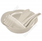 Набор д/пикника 4 перс. 17пр,латте, Пластик Репаблик (6)