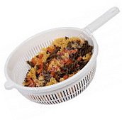 Дуршлаг 3л (d24 h10см) с руч, серый (15) 