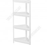 Этажерка 4-х яр (33,5х33,5 h101см) белый (3)