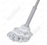 Швабра (отжимная) МОП микрофиб.длин.ворс L21см 