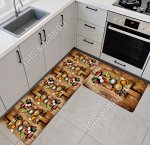 Коврик н-р 2шт (40х120+40x60см)  