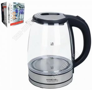Чайник стекло 1,8л 1500Вт (6) 