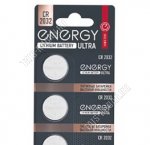 Бат. диск ENERGY Ultra CR2032 -BL5шт литиевые,блистер (100)