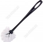 Ерш туалетный, черный,бел щетина (раб.час d8 h8cм,руч.L26см) (25) 