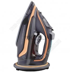 Утюг керам. подошв, на подстав 2600Вт ,черн/бежев (10) 