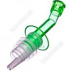 Пробка-дозатор н-р 2шт на бутыл.(соус,масло,уксус) 10х3см,пластик (12) 