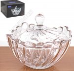 Конфетница с крышкой 0,7л d19 h15см 
