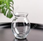 Ваза для цветов мини (стекло) h12см 