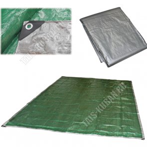 Тент универсальный натяжной плотность 100г/м2 3х3м (20) 