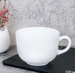 Белая Чашка 190мл (ф.бочонок) б/уп (72)