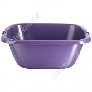 Таз овал 28л фиолет. (d56 h22см) (15) 