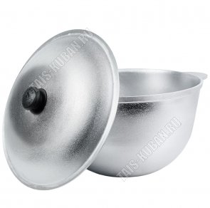 Казан конический. 10л d30 h19см с крышкой (5) 