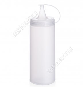 Емкость д/соуса 0,4л d6 h19см полупрозрачный (90) 