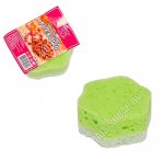 Губка-мочалка массажная, фигурн 11х11 h5см 