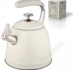 Чайник нержавеющая сталь 3,0л со свистком,айвори (6)