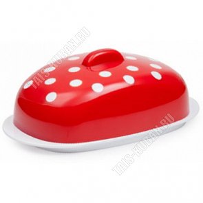 Масленка с крыш,красн/бел.(19х11 h7см) 