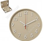 Часы (пластик) круглые d28см 